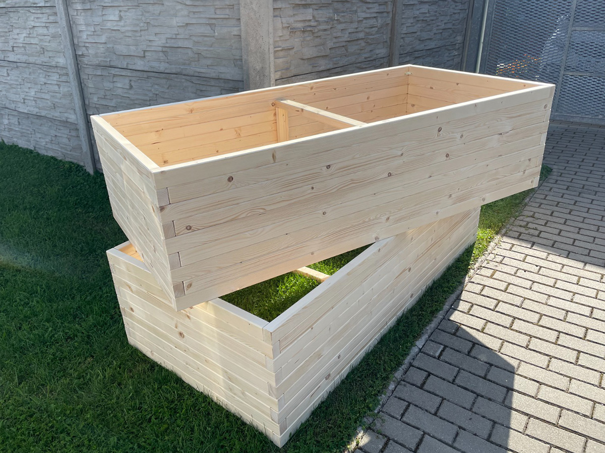 Vyvýšený záhon na míru